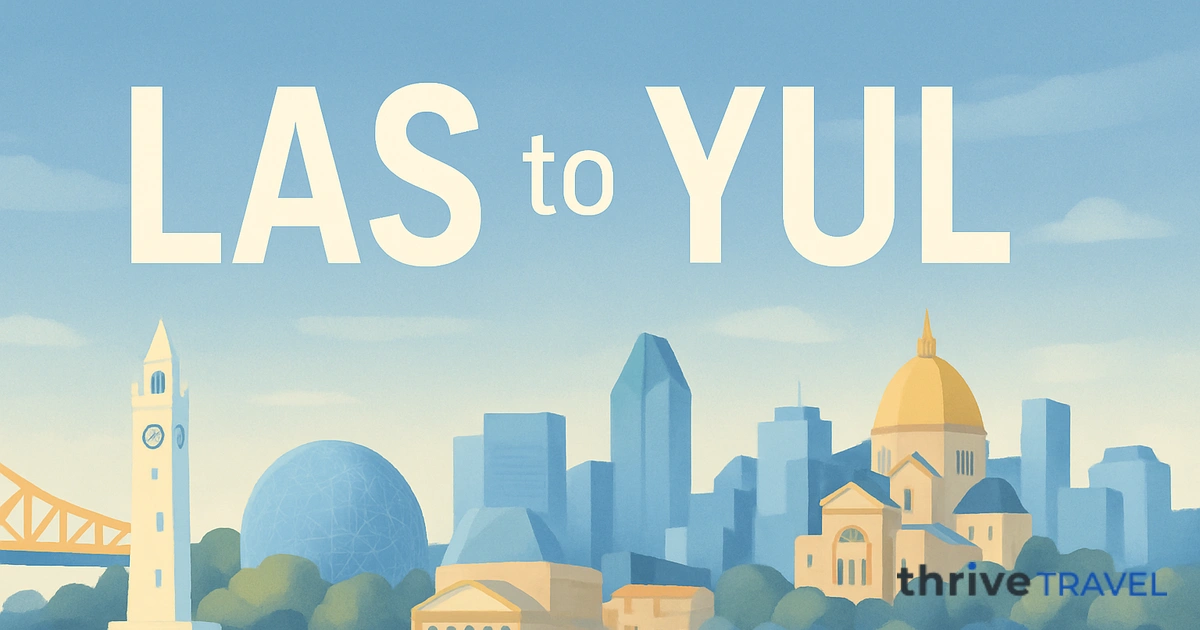 Las Vegas to Montreal