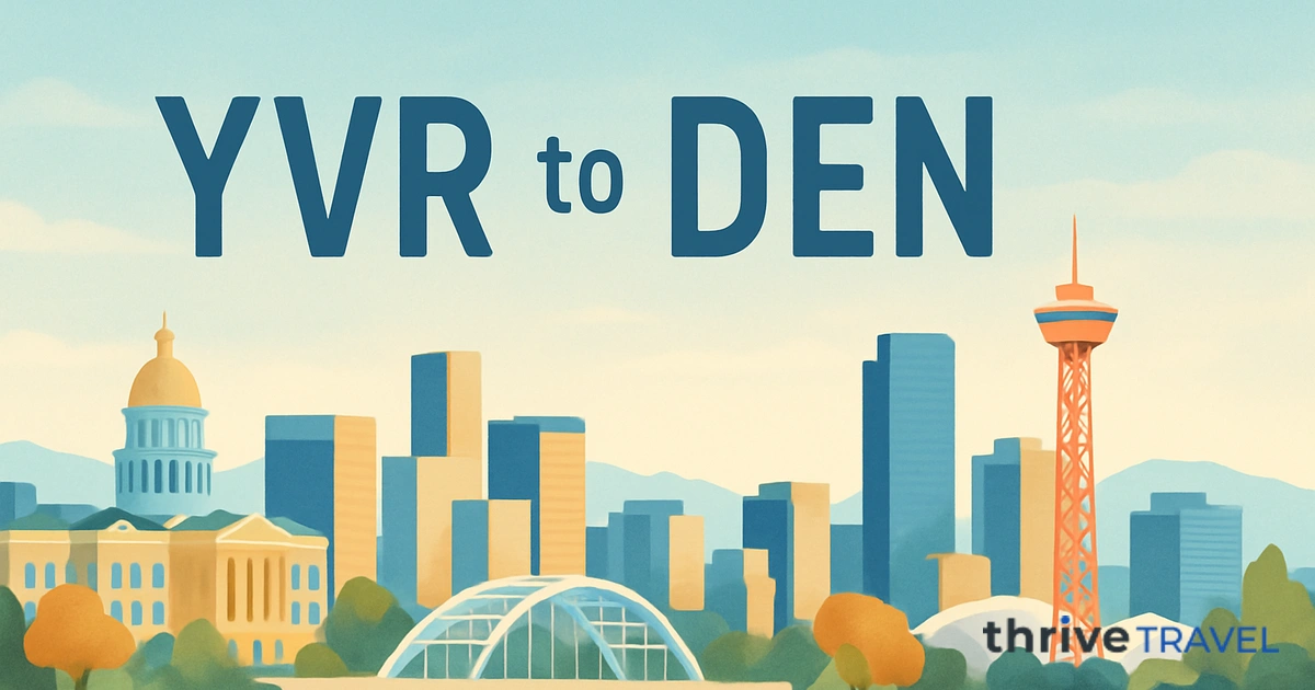 Vancouver to Denver