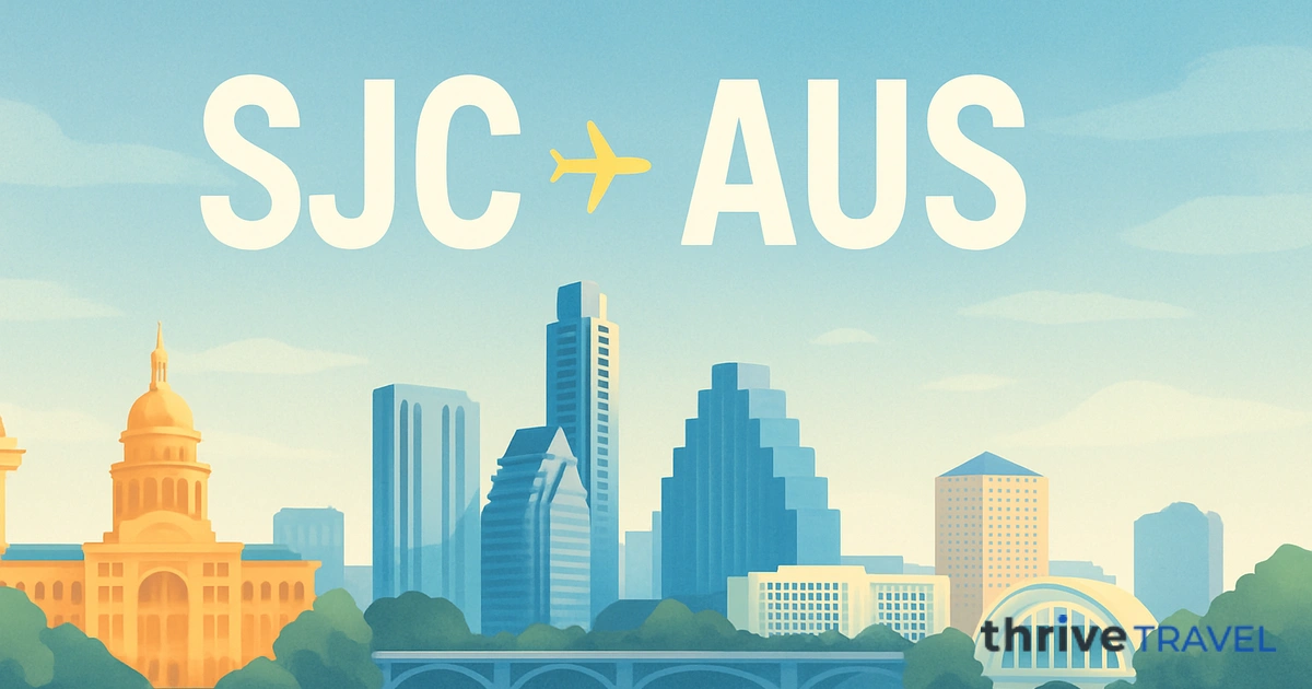 San Jose to Austin