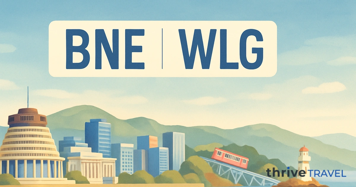Brisbane to Wellington