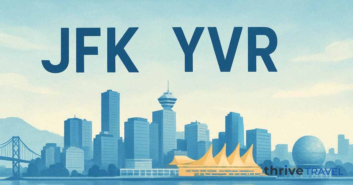 New York to Vancouver