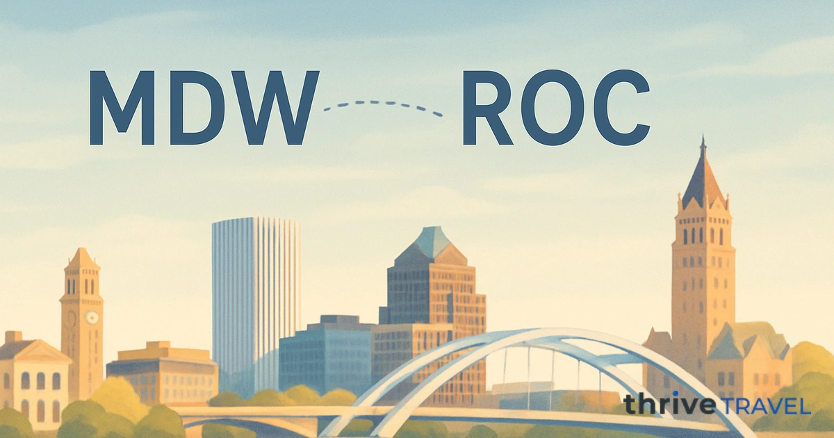 Chicago to Rochester