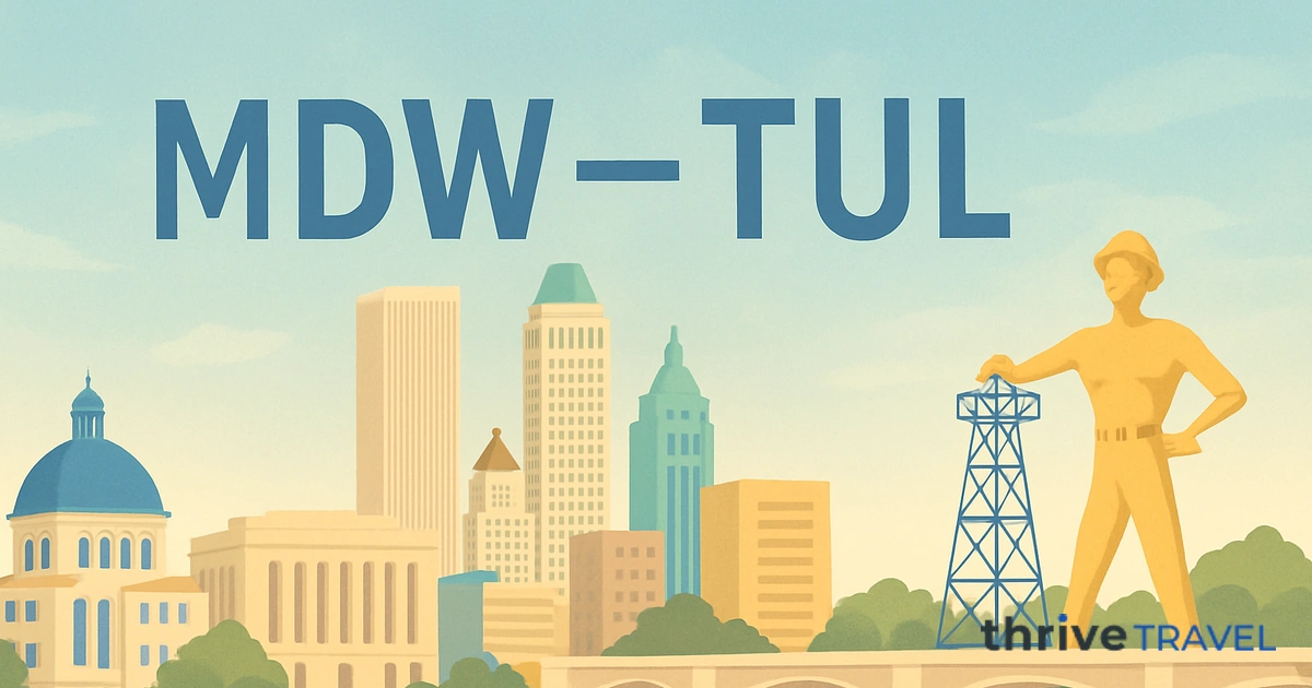 Chicago to Tulsa