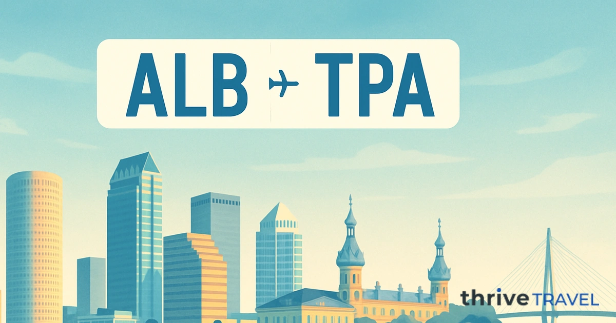 Albany to Tampa