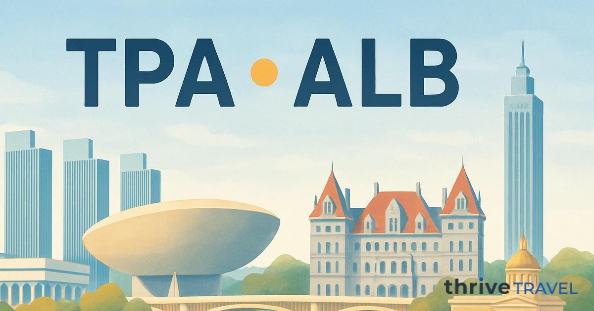 Tampa to Albany
