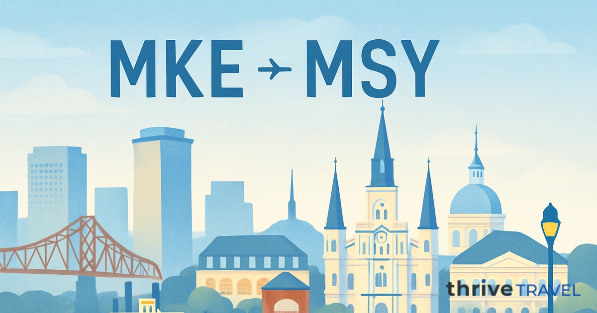 Milwaukee to New Orleans