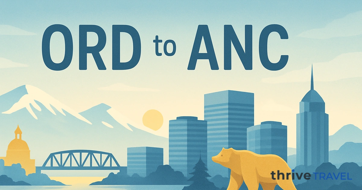 Chicago to Anchorage