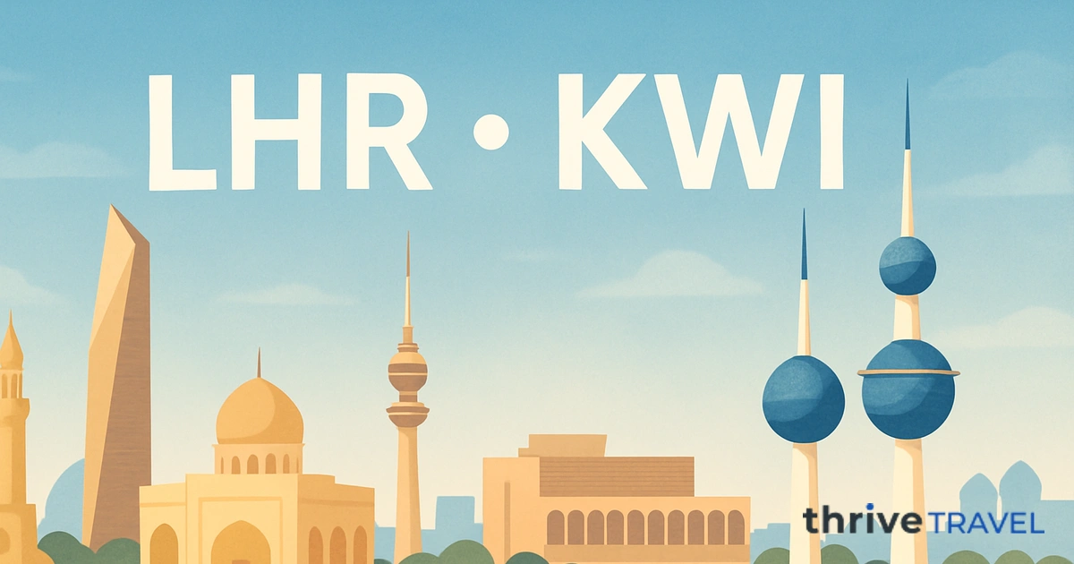 London to Kuwait City
