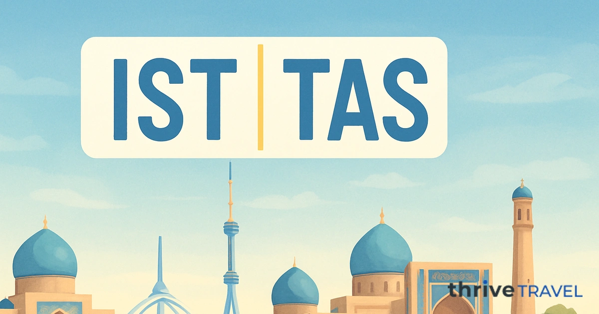 Istanbul to Tashkent
