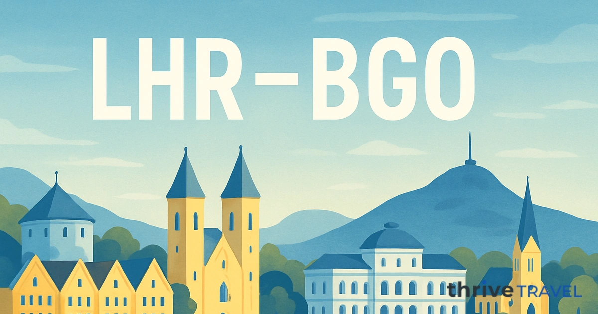 London to Bergen