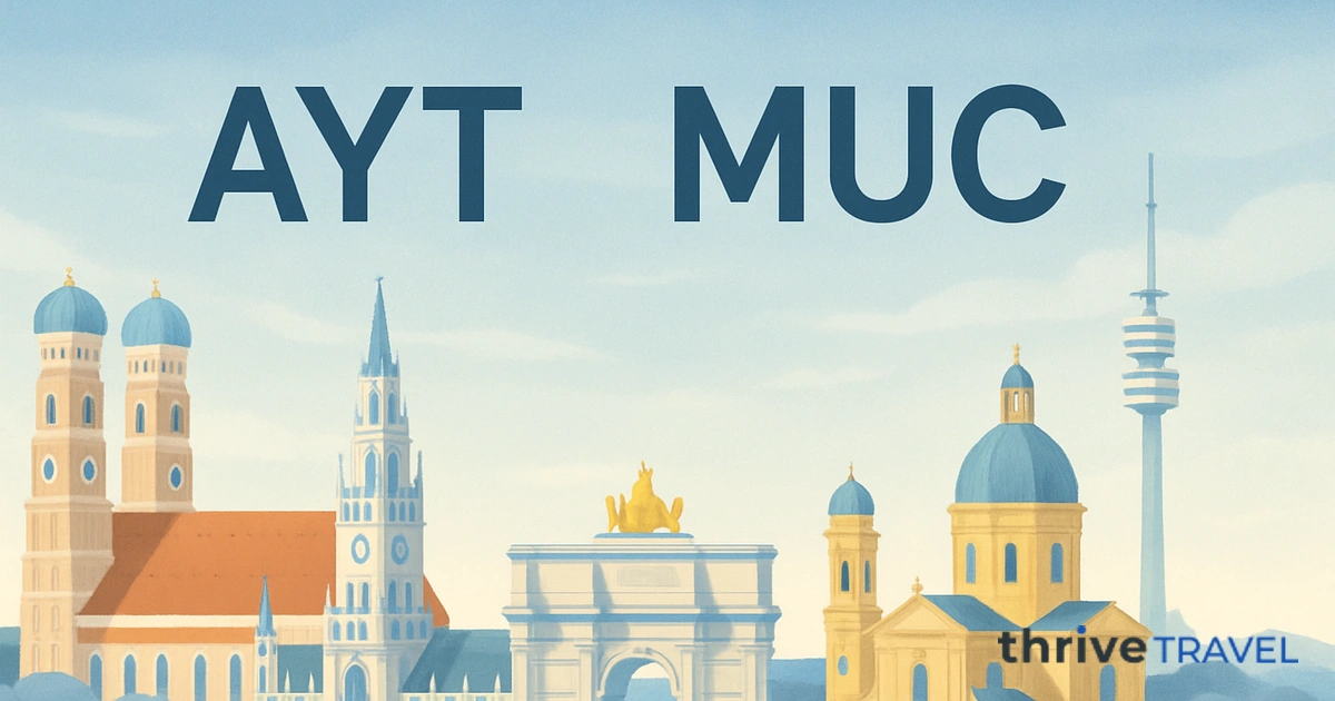 Antalya to Munich