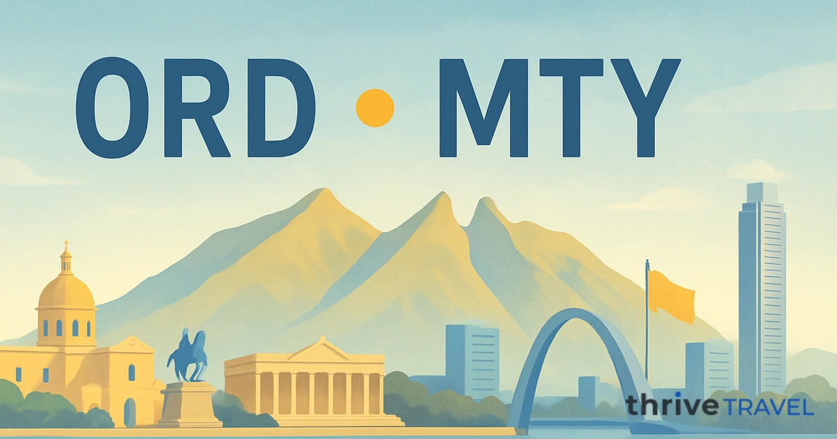 Chicago to Monterrey