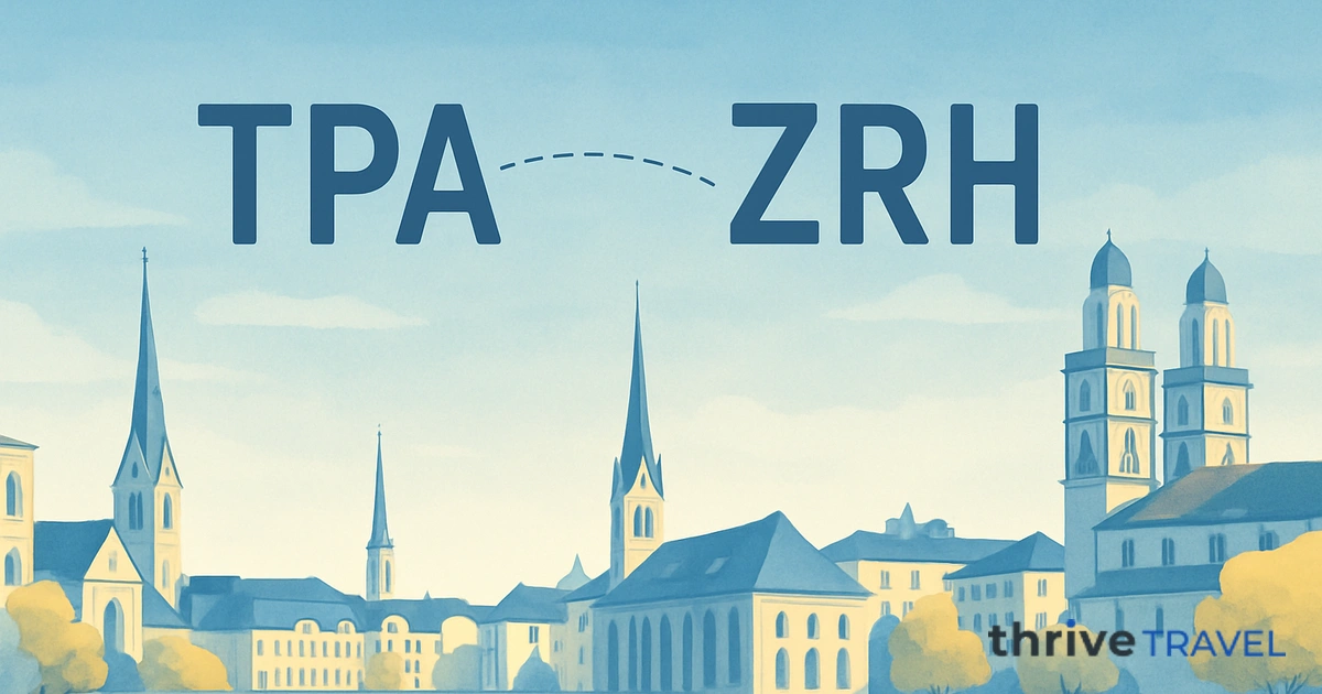 Tampa to Zurich