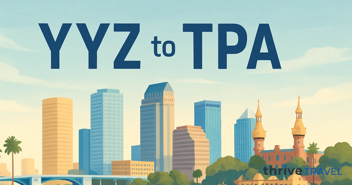 Toronto to Tampa