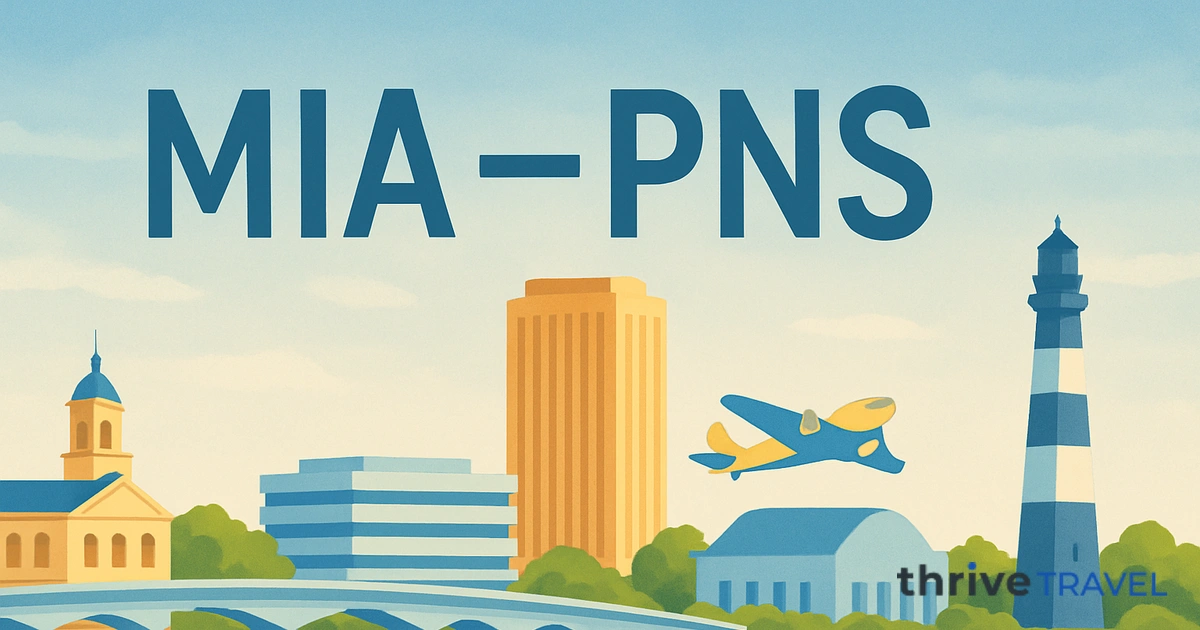 Miami to Pensacola