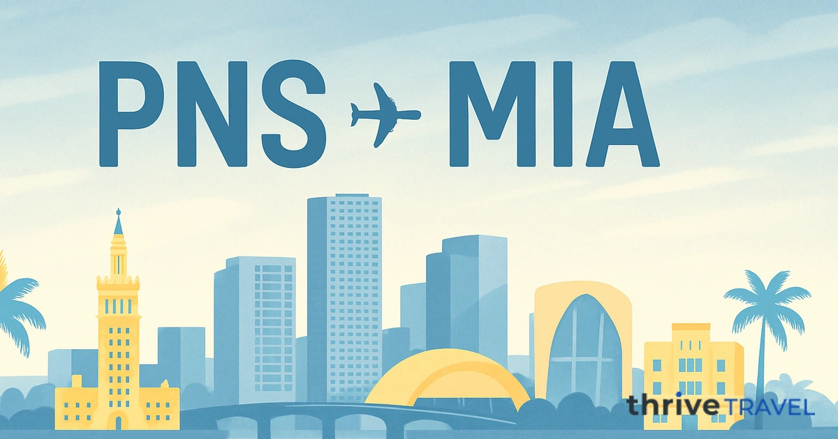 Pensacola to Miami