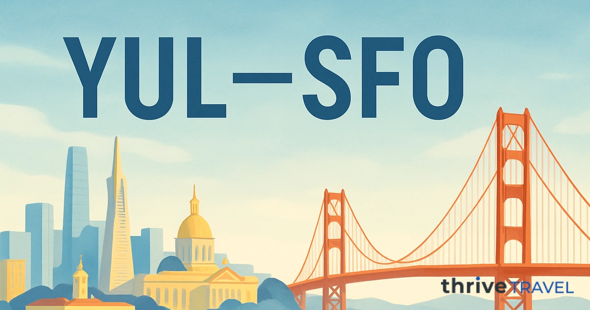 Montreal to San Francisco