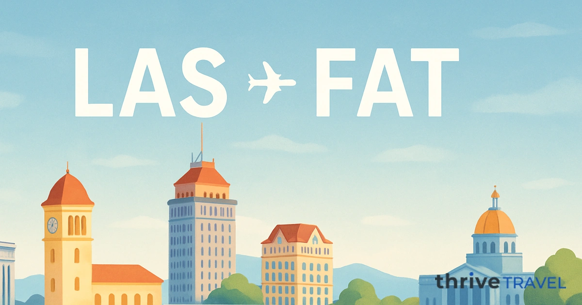 Las Vegas to Fresno
