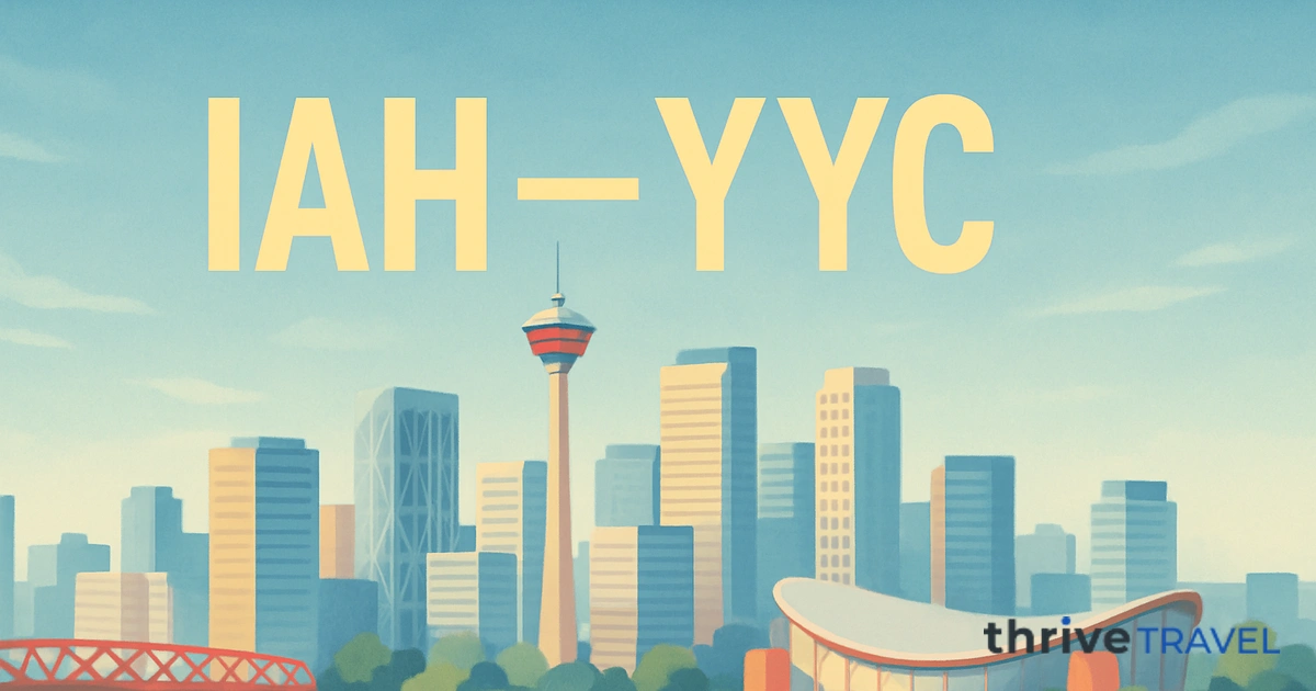 Houston to Calgary