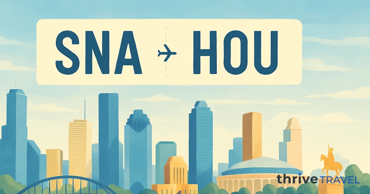 Santa Ana to Houston