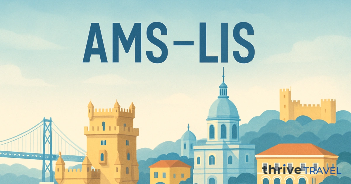 Amsterdam to Lisbon