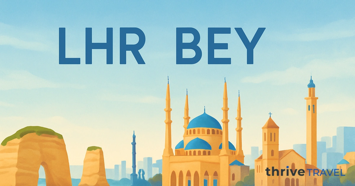 London to Beirut