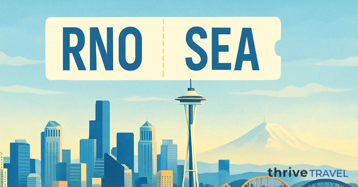 Reno to Seattle