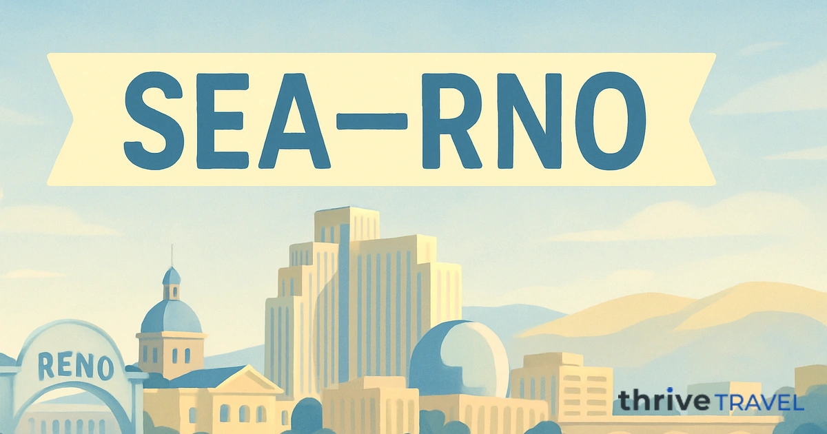 Seattle to Reno