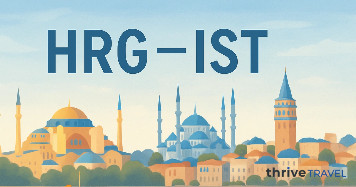 Hurghada to Istanbul