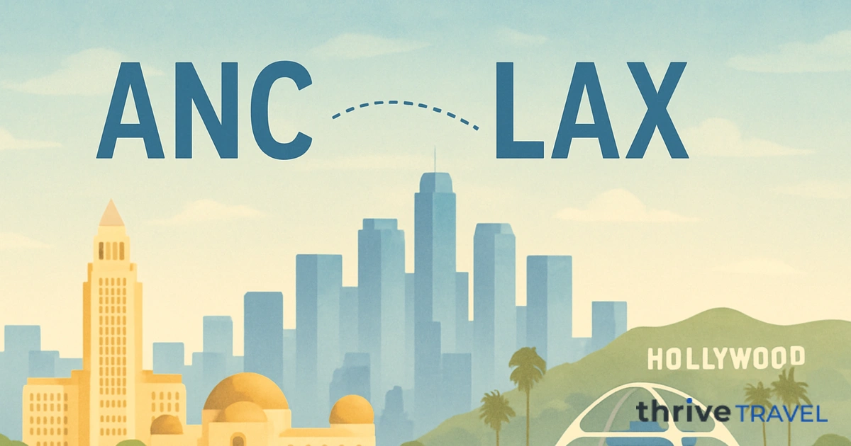 Anchorage to Los Angeles