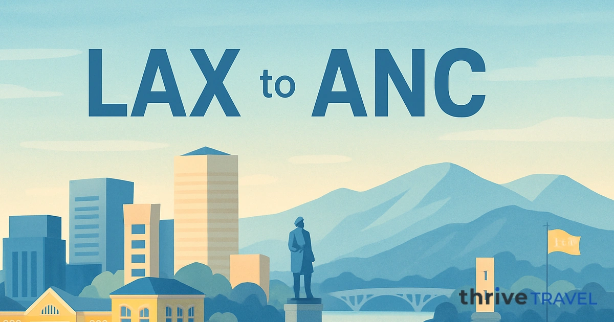 Los Angeles to Anchorage