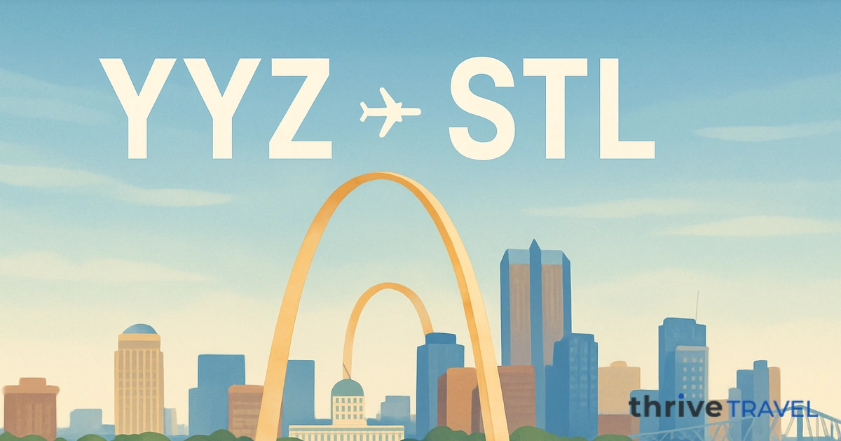 Toronto to St. Louis