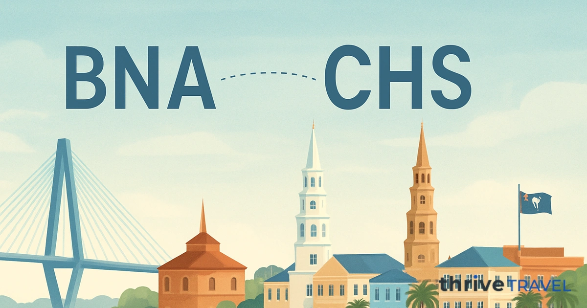 Nashville to Charleston