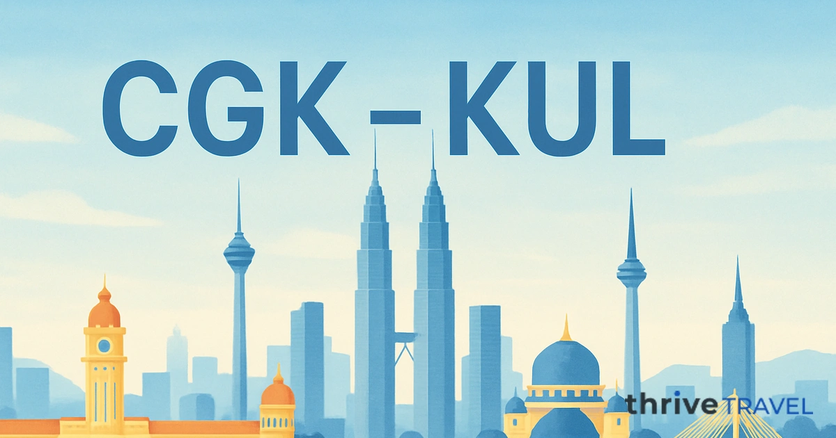 Jakarta to Kuala Lumpur