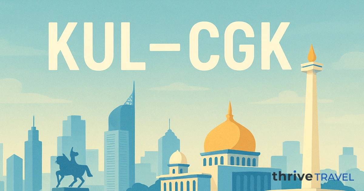 Kuala Lumpur to Jakarta