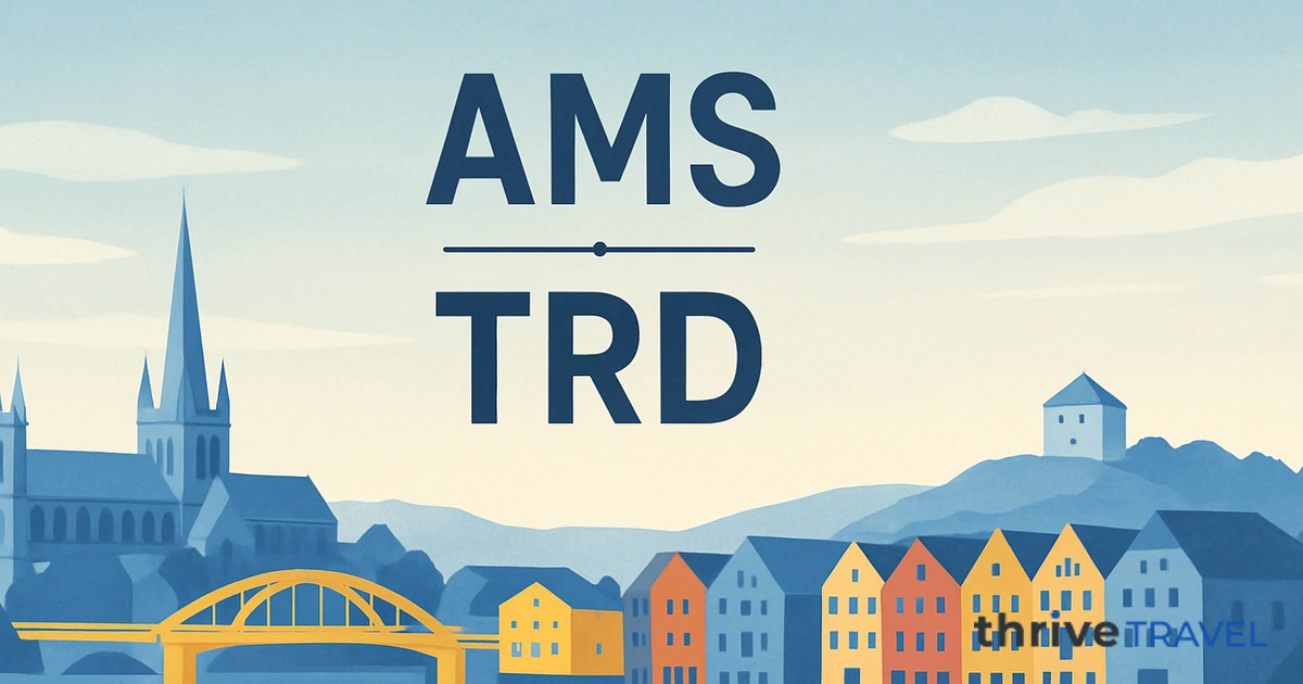 Amsterdam to Trondheim