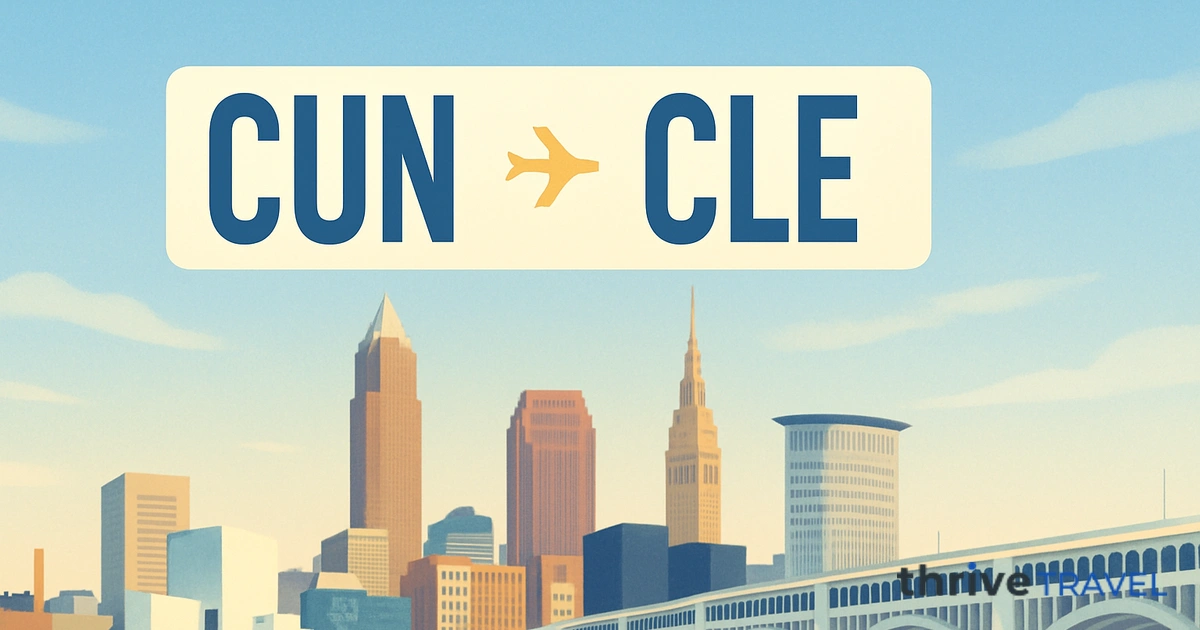 Cancun to Cleveland