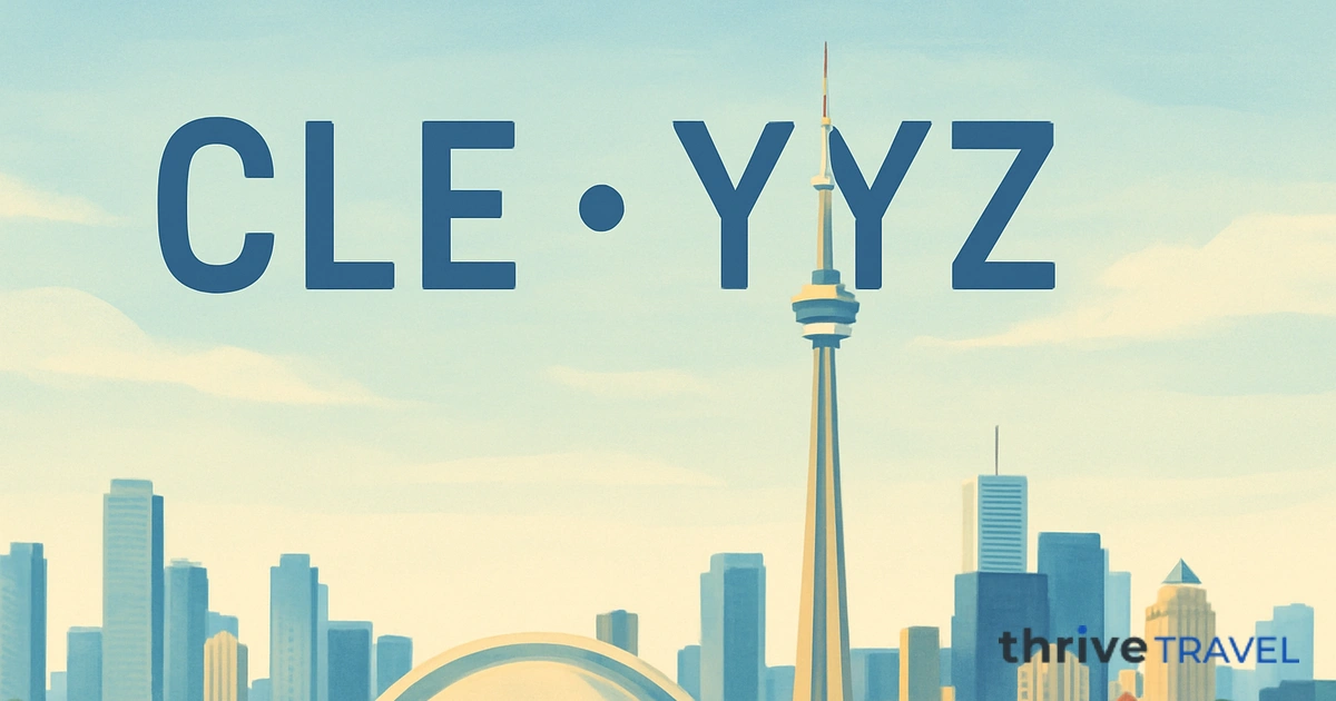 Cleveland to Toronto