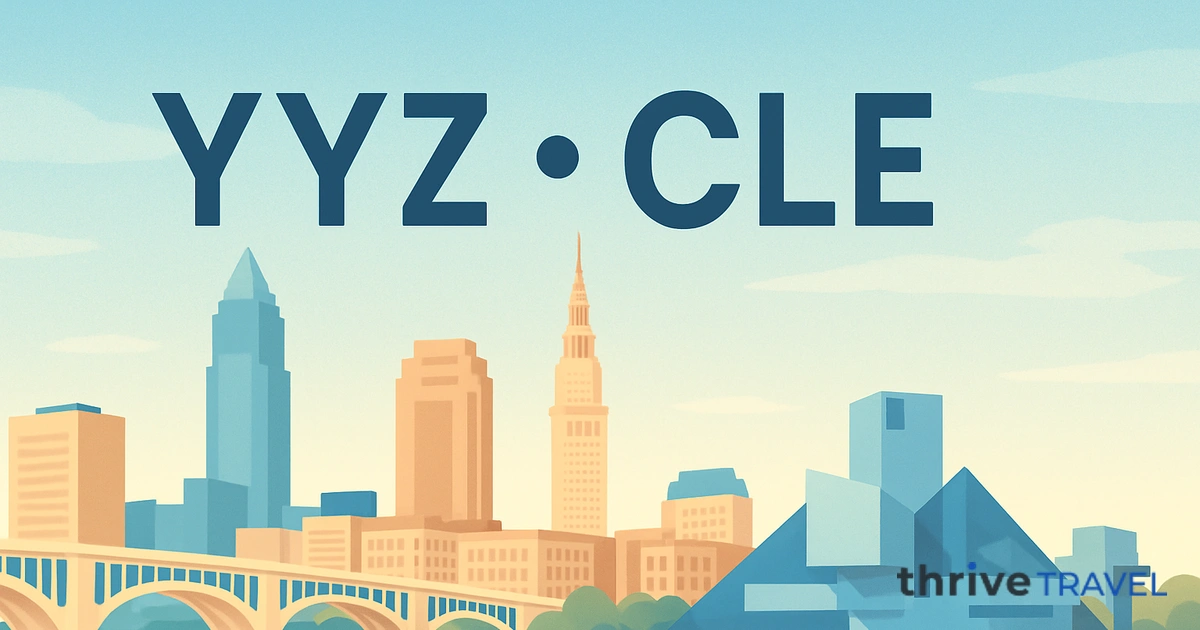 Toronto to Cleveland