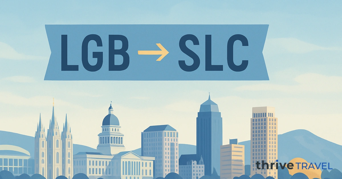 Long Beach to Salt Lake City