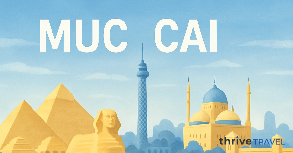 Munich to Cairo