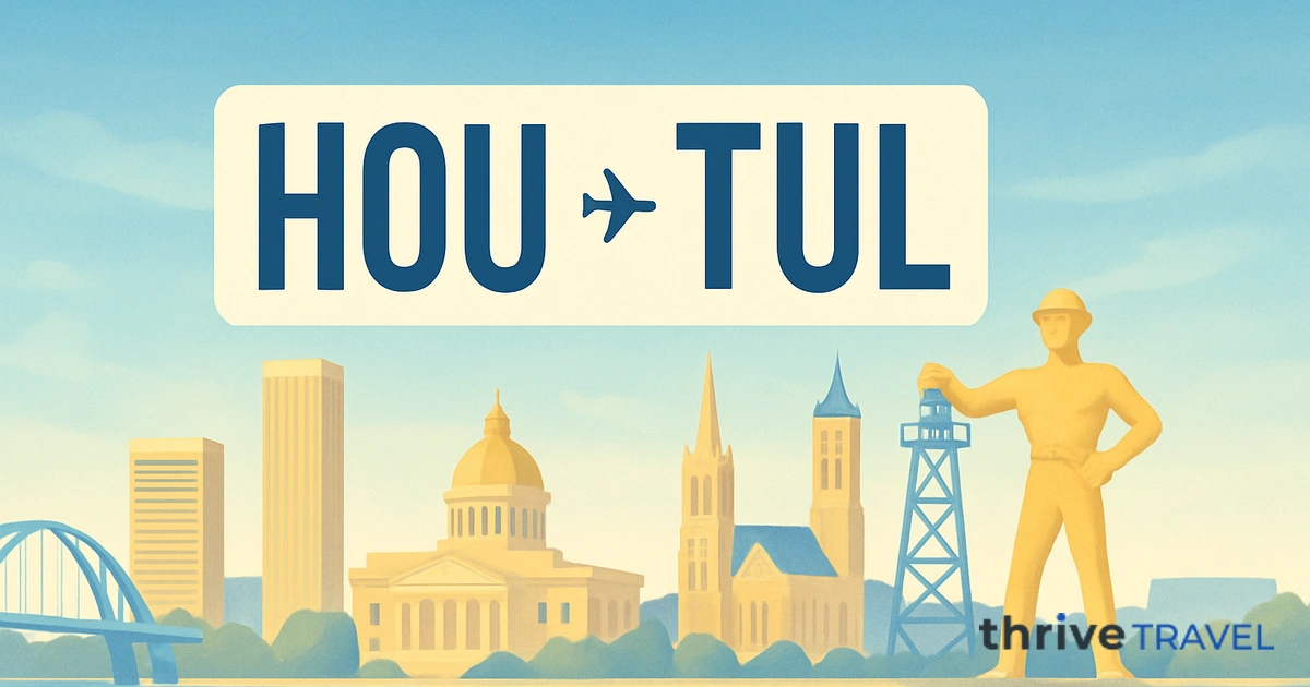Houston to Tulsa