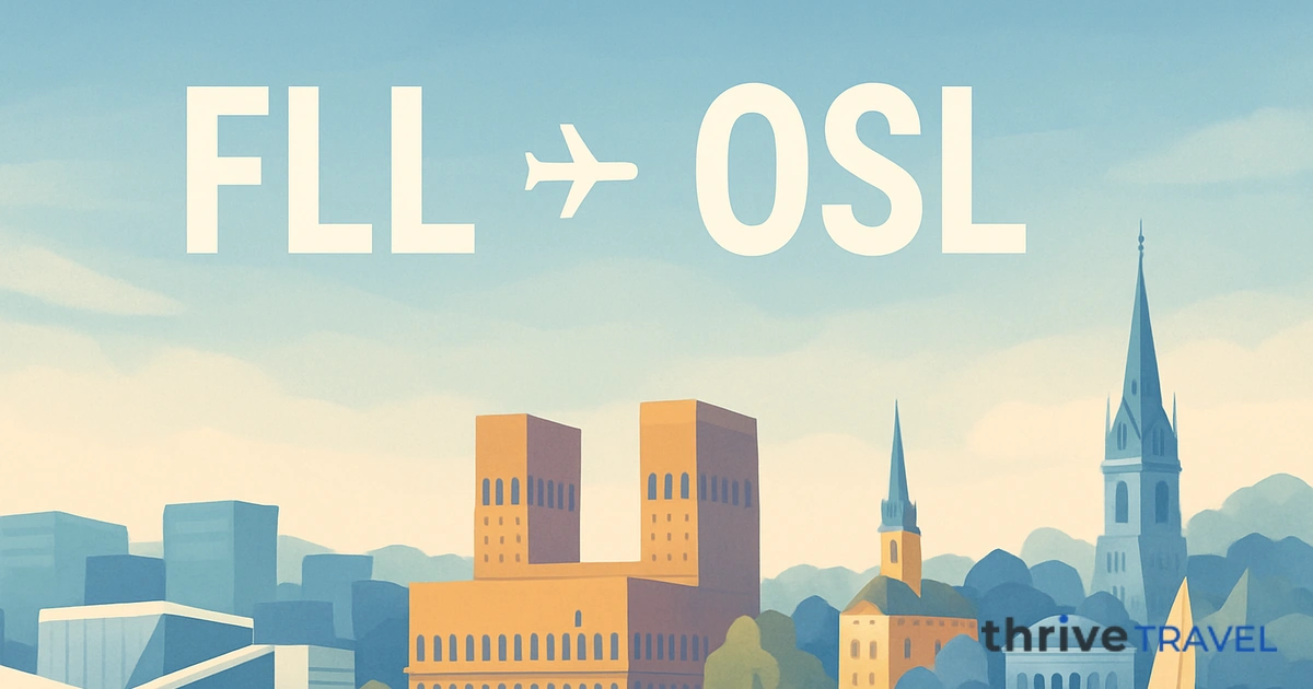 Fort Lauderdale to Oslo