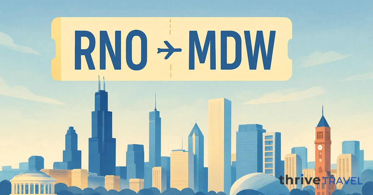 Reno to Chicago