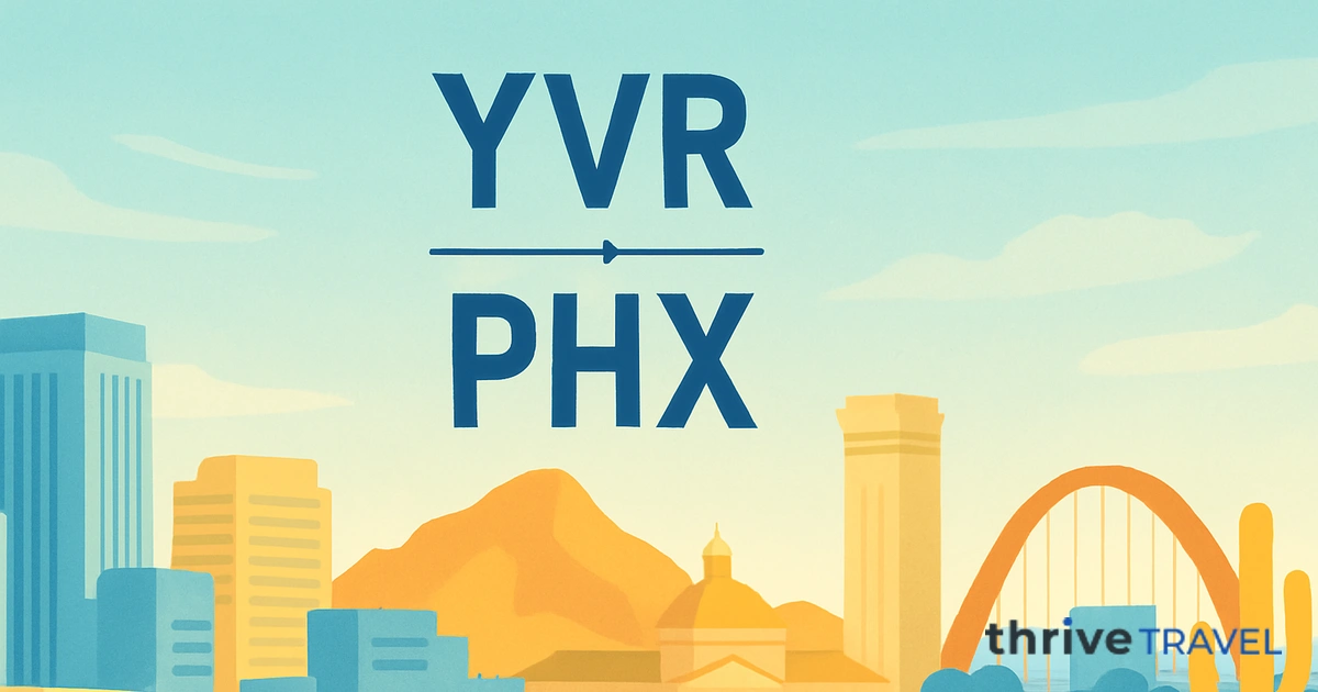 Vancouver to Phoenix