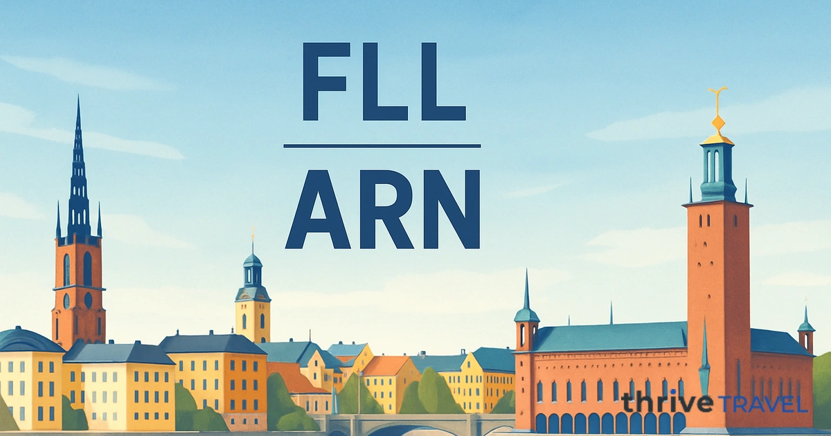 Fort Lauderdale to Stockholm