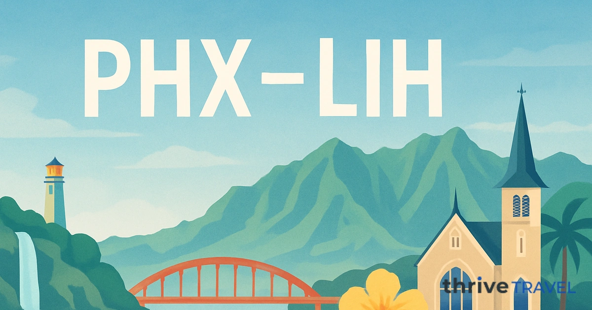 Phoenix to Lihue