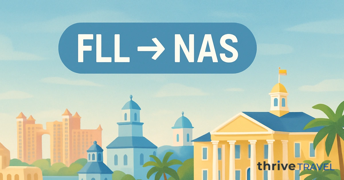 Fort Lauderdale to Nassau