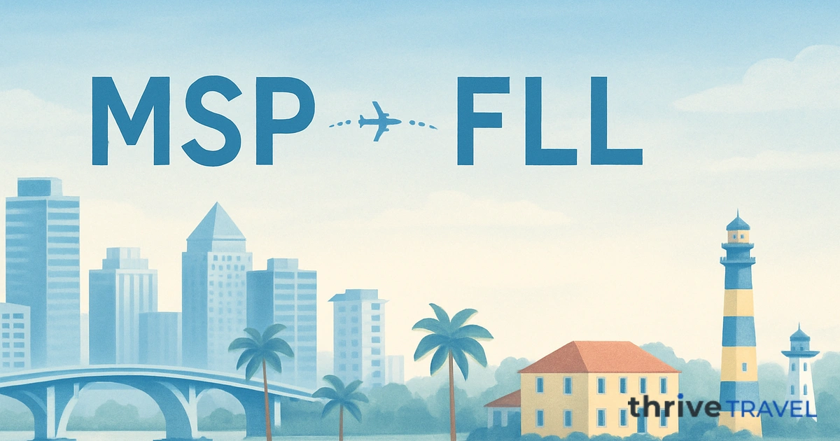 Minneapolis to Fort Lauderdale