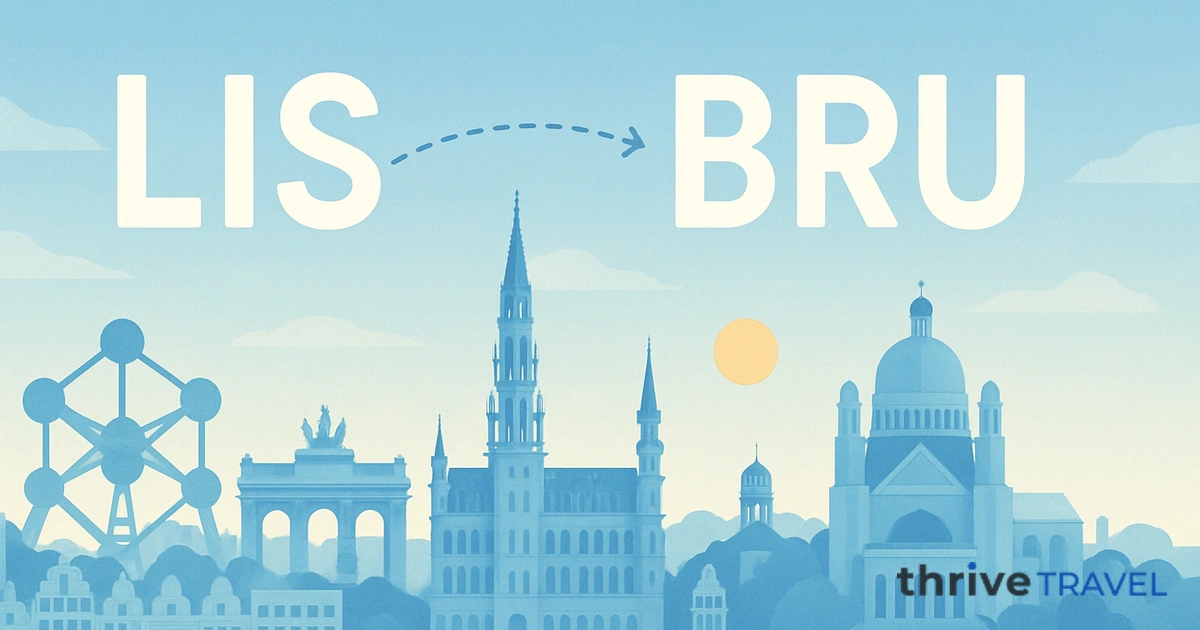 Lisbon to Brussels